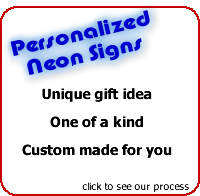 Personalized Neon Signs-Unique gift ideas, one of a kind, custom made for you