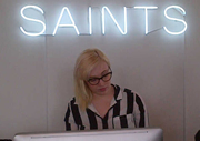 custom neon wording sign, Toronto